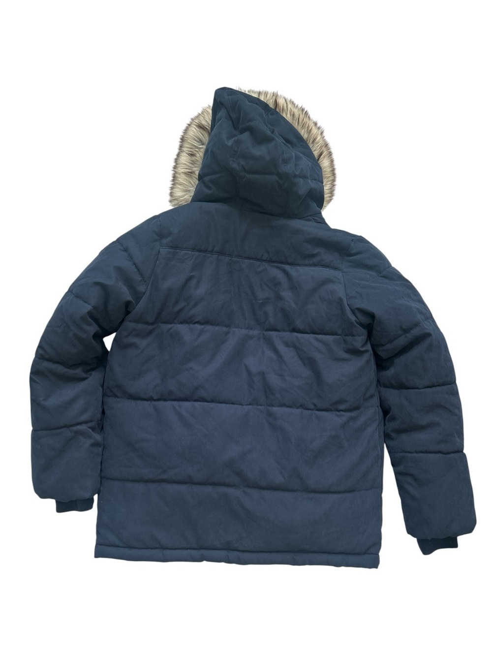 abercrombie kids Navy Puffer Coat - Picture 2 of 8